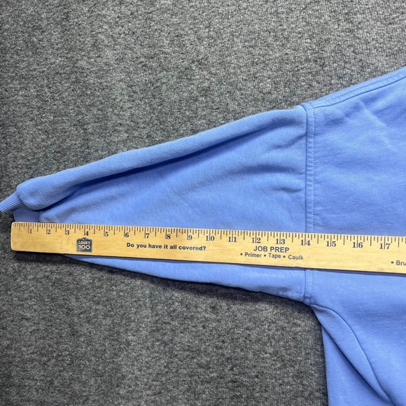 Nike Hoodie Womens Medium Blue FZ5579-494 Fleece Pullover Sweatshirt - Picture 13 of 16